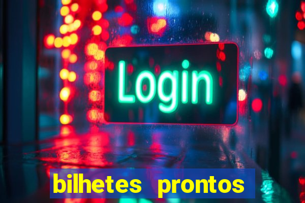 bilhetes prontos apostas esportivas